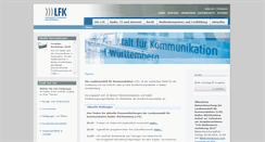 Desktop Screenshot of lfk.de
